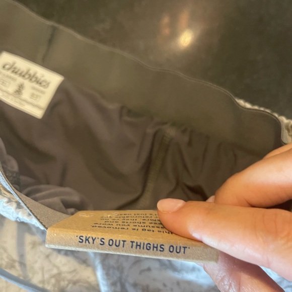 Chubbies Light Gray Patterned Shorts - Picture 4 of 5